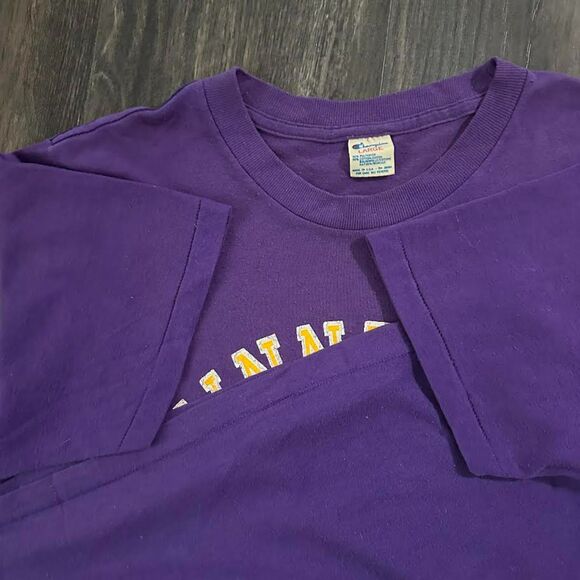 Vtg 80's T-Shirt Minnesota Vikings NFL Champion Single Stitch Short Sleeve Large - Picture 6 of 6